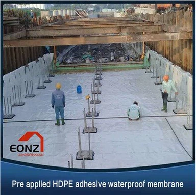 HDPE pritemdyta membrana